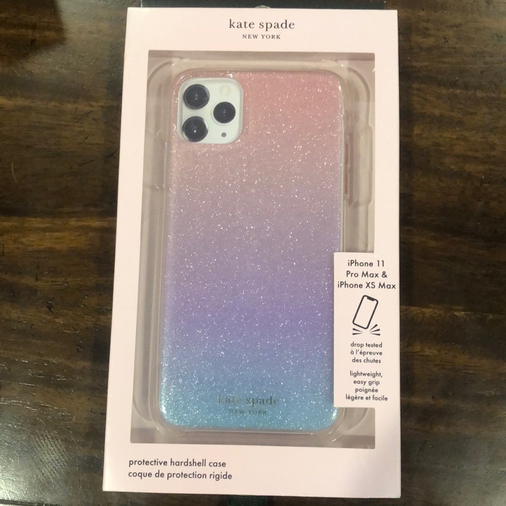 KATE SPADE New York iPhone Protective Hardshell 11 PRO Max / XS Max Glitter NIB